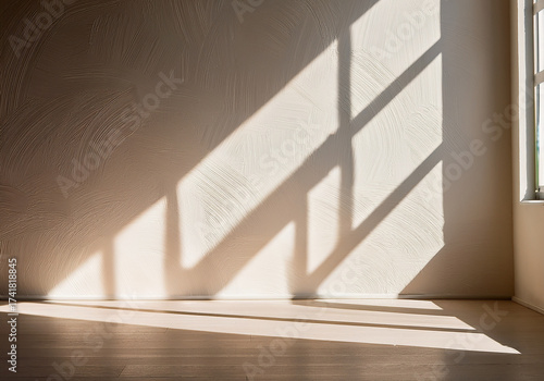 Minimal Interior with Light and Shadow