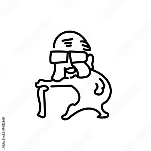 走るシリーズ・おじいちゃん４