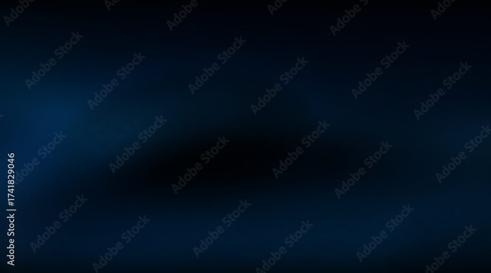 Fototapeta premium Dark Blue Gradient Background Texture Abstract and Elegant Design Element