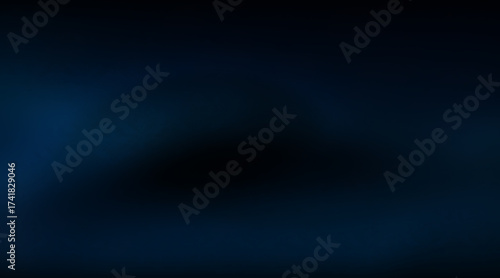 Dark Blue Gradient Background Texture Abstract and Elegant Design Element