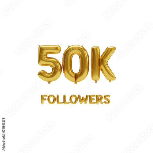golden 50k followers thanks