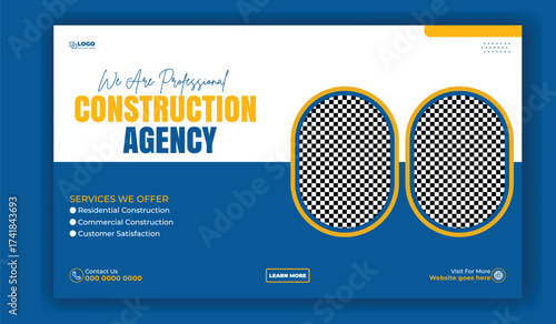 Professional Construction and Home Repair Social Media Post Template Set.
We Build Your Dream House - Construction Company Advertisement.
Modern Residential and Commercial Construction Agency Ad.