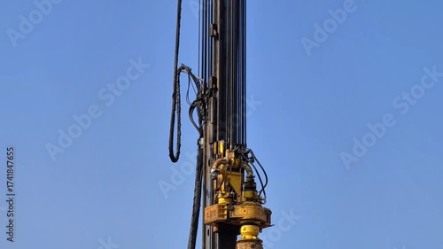 A contemporary drilling rig that truly captures the essence and features of the latest advanced extraction technologies