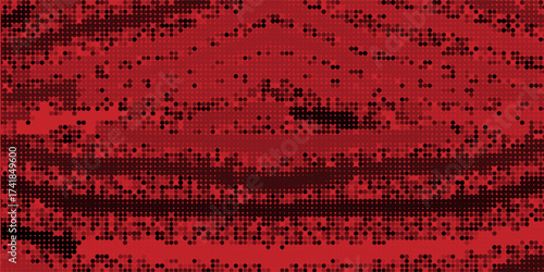 Led screen texture. Digital display. Color pixel background. Lcd monitor . Red television videowall with dots. Projector grid template. Electronic diode effect. Vector illustration.