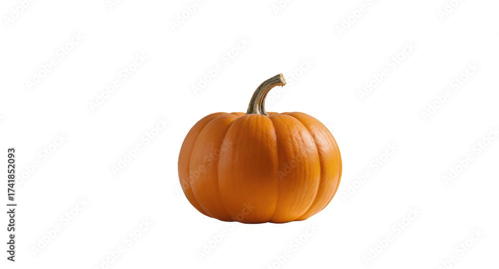 Obraz premium Pumpkin, Halloween, Thanksgiving, Autumn, Harvest, Vegetable, Studio Shot