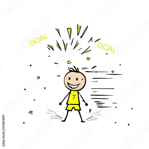 Stickman goal expression