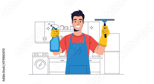 Professional cleaning services for a sparkling clean home.