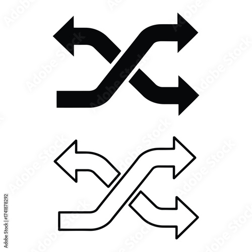 Blank White Background for Text or Image Overlays Design Element