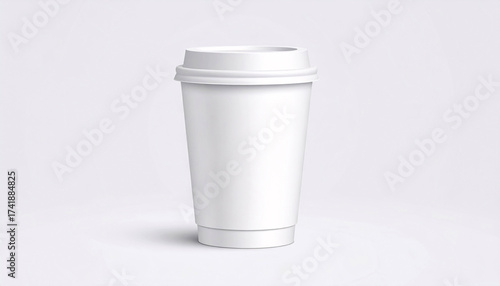 Wallpaper Mural Graphic brand design using a modern white coffee cup model Torontodigital.ca