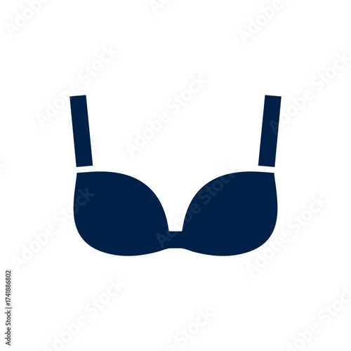 Bra vector illustration icon