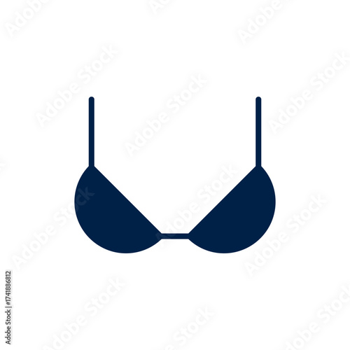 Bra vector illustration icon