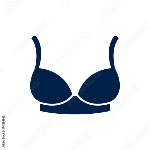 Bra vector illustration icon