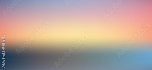Soft pastel gradients of pink, yellow, and blue blend seamlessly to create a serene and tranquil abstract background with a calming, ethereal quality and subtle color transitions