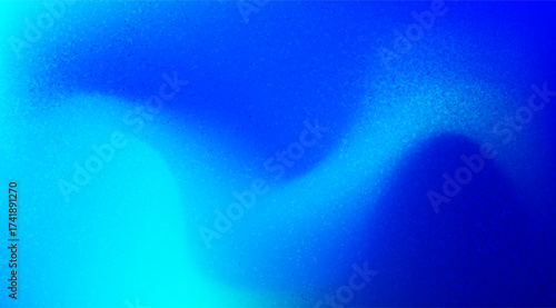 A mesmerizing background showcases a dynamic blend of dark blue and soft cyan hues, creating an abstract gradient with smooth transitions and subtle textured effects in a modern style