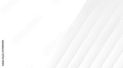 A simple white background is overlaid with diagonally arranged pale gray lines creating a minimalist linear texture that offers a clean and modern visual effect