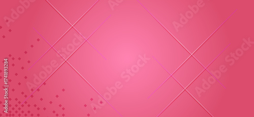 Elegant rose-pink backdrop features intersecting lines that create geometric patterns and small square arrangements, offering a sophisticated and visually appealing surface for graphic applications