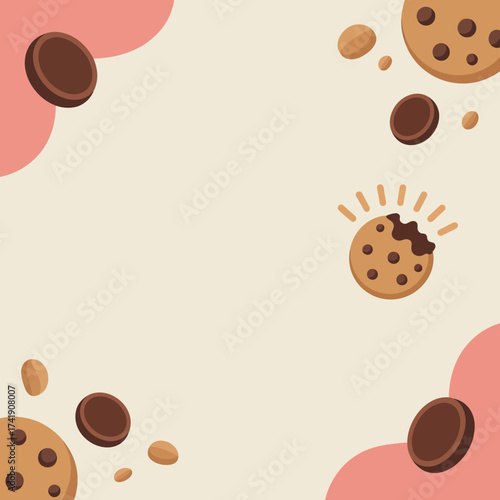 Cookies chocolate dessert sweets bakery food snack treat delicious baked fresh
