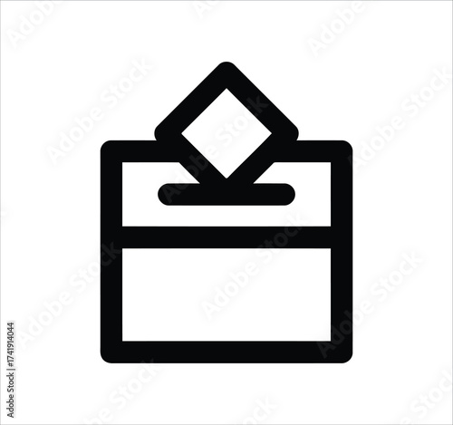 Election and Voting set of web icons in line style. Political campaign, president election, candidate rating, government, debate, ballot, democracy, and voting symbols. Outline vector illustration.