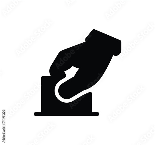 Election and Voting set of web icons in line style. Political campaign, president election, candidate rating, government, debate, ballot, democracy, and voting symbols. Outline vector illustration.