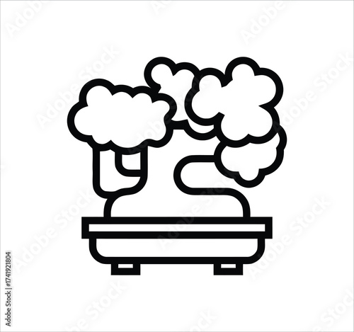 Gardening and Agriculture set of web icons in line style. Grow your own food, greenhouse, seedling, sprout, farmer, watering can, pollination, organic farming, fertilizer, and plant care thin outline 