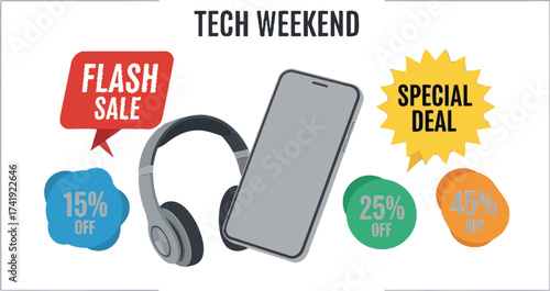 Tech weekend deals save on headphones and smartphone flash sales