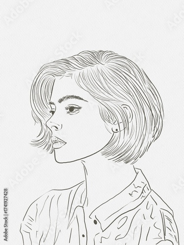 Portrait of a girl