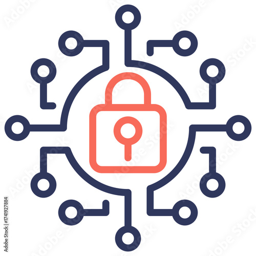 Cyber Security Icon
