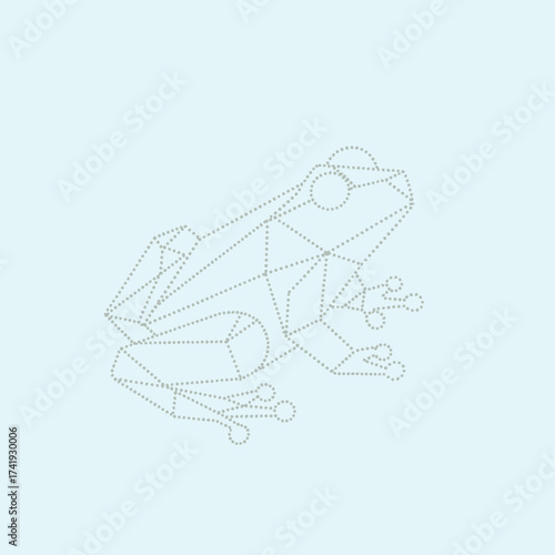 Close-up of a vibrant, colorful frog perched on a lush green leaf in a natural habitat during daytime