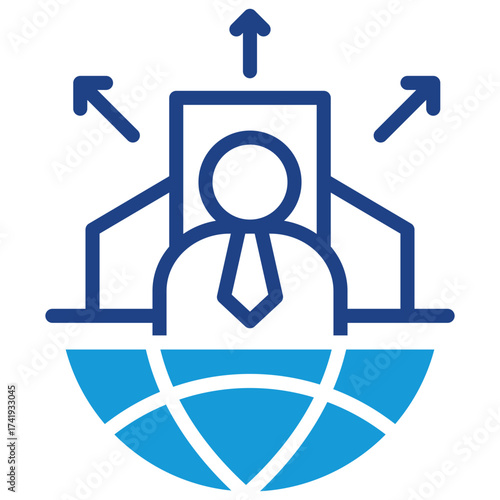 Outsourcing Icon