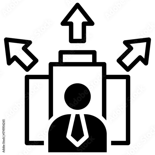 Outsourcing Icon