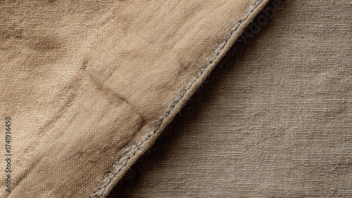 リネン素材のナチュラルテクスチャ 背景素材