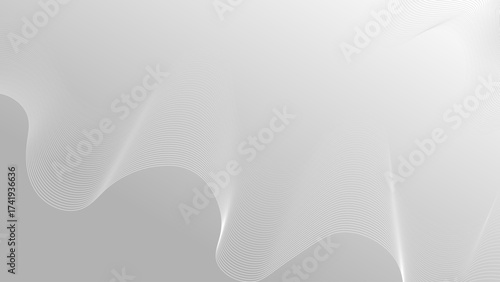 Abstract grey wave lines on transparent background. Abstract gradient background. Geometric linear design elements. golden wave lines, smooth gradient. Abstract Network Background. Abstract grey wave 
