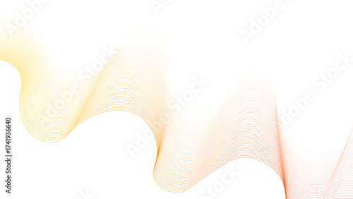 Abstract grey wave lines on transparent background. Abstract gradient background. Geometric linear design elements. golden wave lines, smooth gradient. Abstract Network Background. Abstract grey wave 