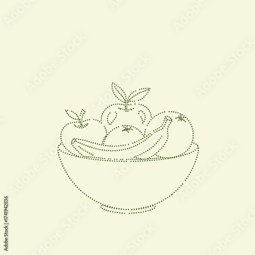 Assorted fresh fruits including apples bananas and berries arranged in a bowl for healthy eating and nutritious snacks