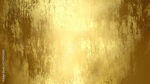 A smooth, shiny gold texture with subtle waves and reflections