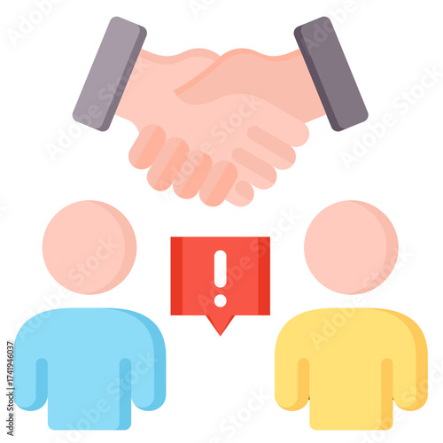 Conflict Resolution Icon