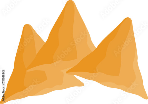 Illustration of Samosas