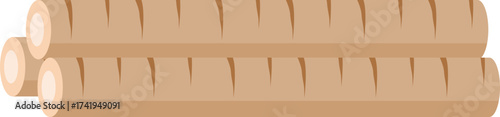 Nostalgic Flat Log