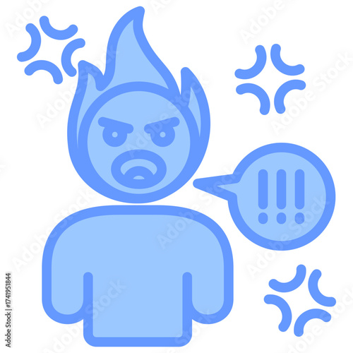 Angry Icon