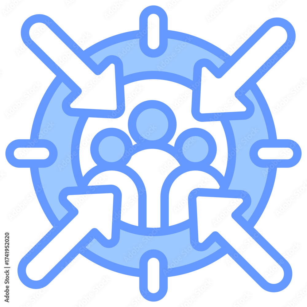 Obraz premium Focus Icon