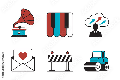Icons of Music, Business, and Communication