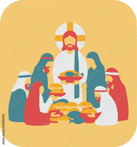 The Last Supper Illustration