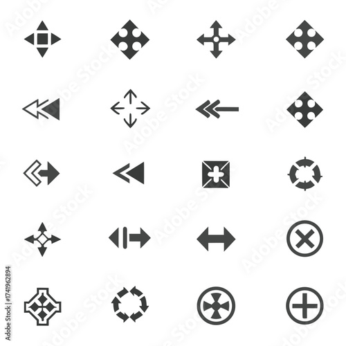 flèche, Bullet List for PowerPoint Presentation, Bullet point collection, arrows set vector illustration. Bullet points arrow collection. Vector illustration. Bullet point collection for presentation