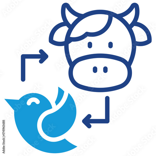 Livestock Cycle Icon