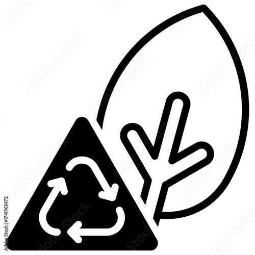 Eco Recycling Icon