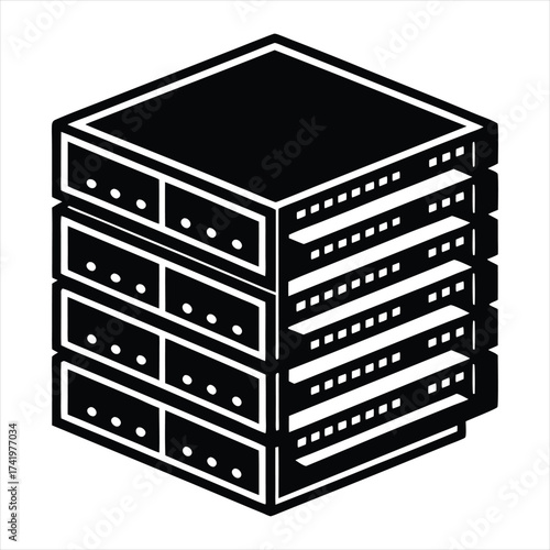 vector illustration of an office building