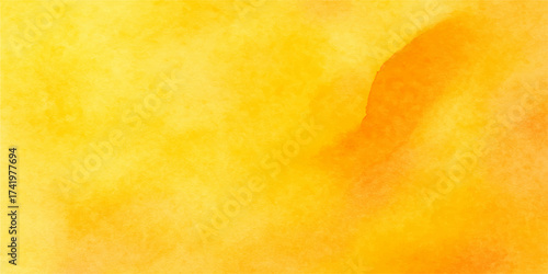 Abstract orange and yellow textured background with paint and vintage design