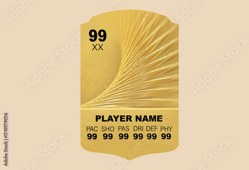 Fc football player card ready to edit