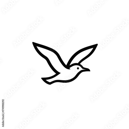 Animal, Bird, Flower and Fruit Vector Icon Set | Minimal Logo Design