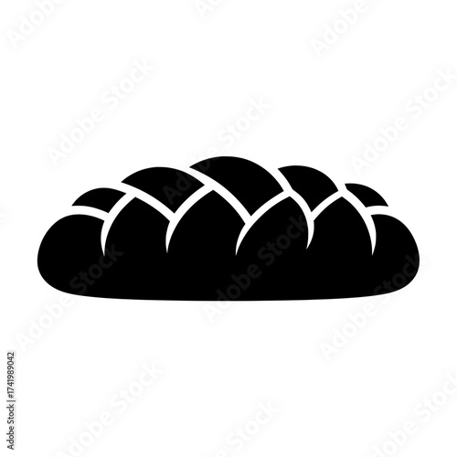 Artistic illustration of a loaf of bread a delicious baked good.